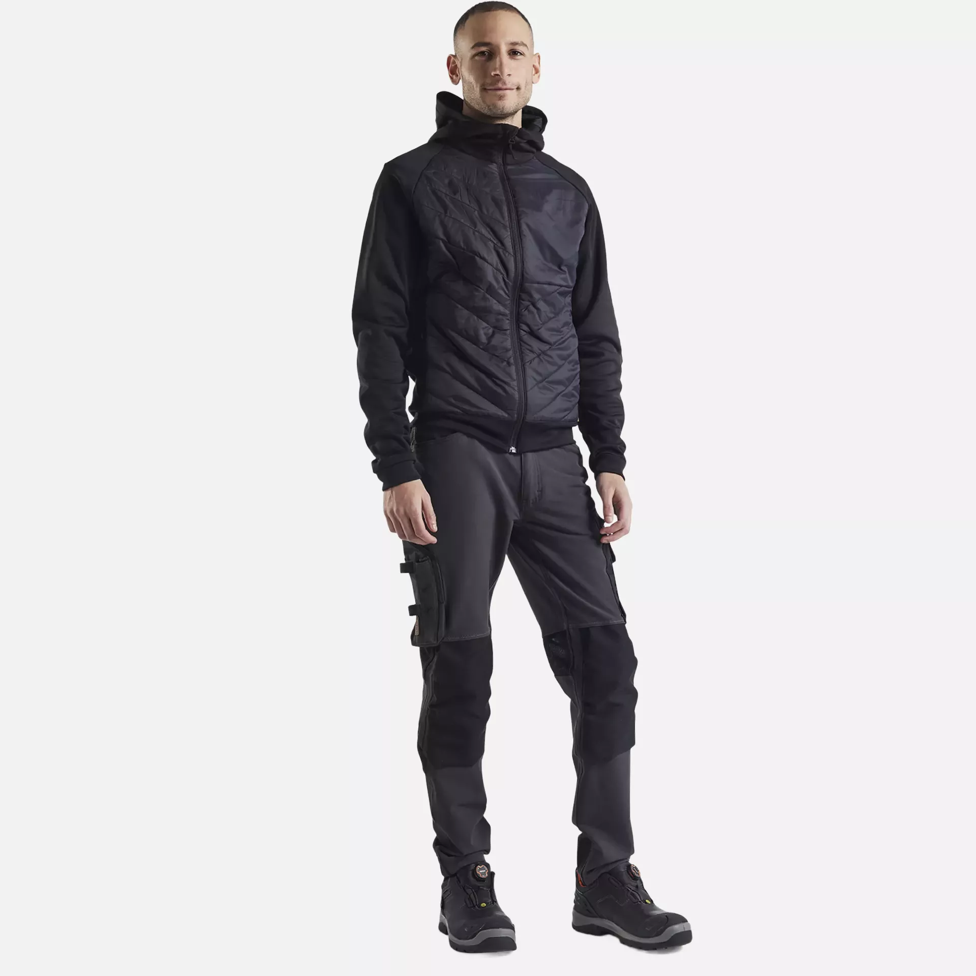 Blaklader 346325269998, Hybrid Sweatshirt, Black/Dark Grey, image 5