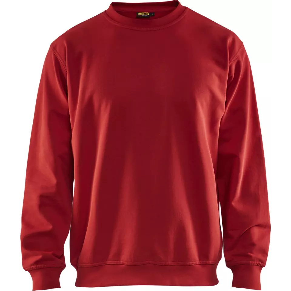 Blaklader 334011585600, Sweatshirt, Red, image 1, gallery thumbnail