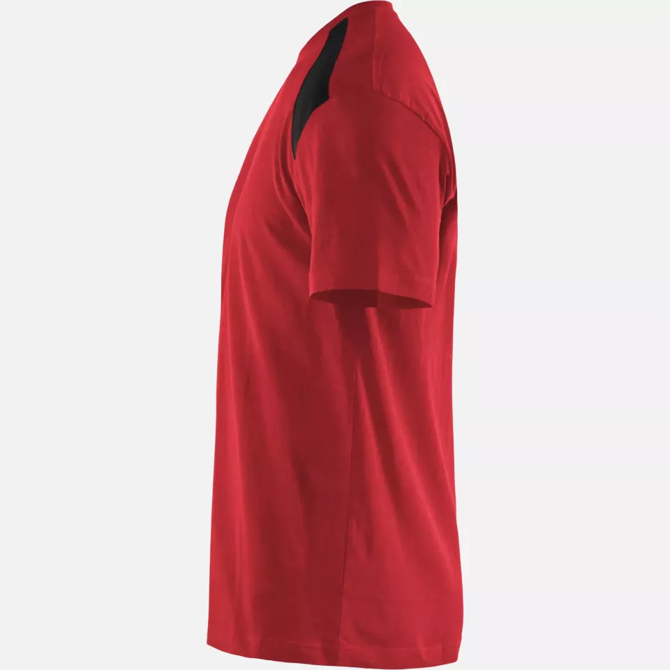 Blaklader 337910425699, T-Shirt, Red/Black, image 3, gallery thumbnail