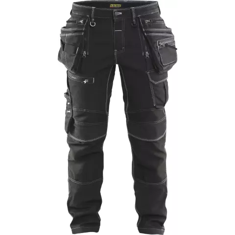 Blåkläder X1900 Stretch Craftsman Work Trousers, Black