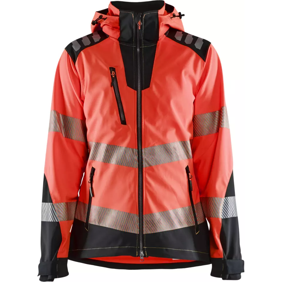 Material · Fleece, Polyester, Elastane, Softshell feature highlight