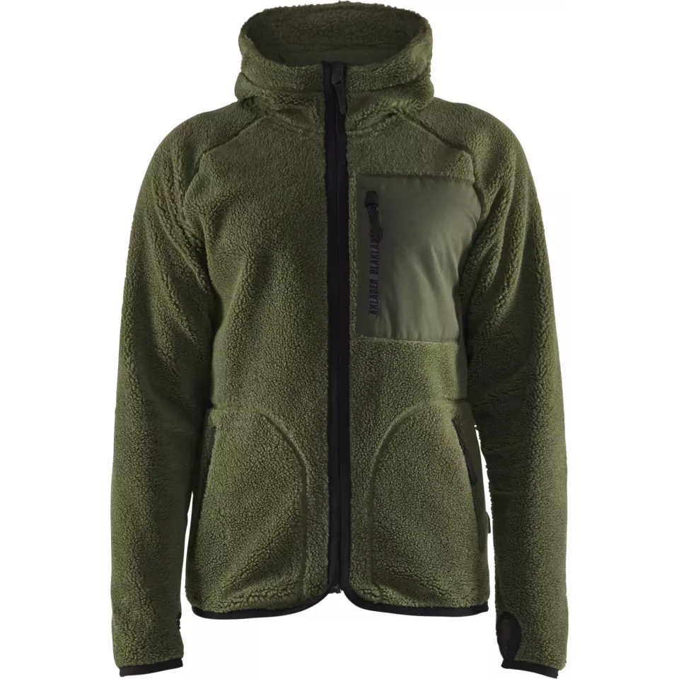 Blåkläder 472529554109, Pile Jacket, Autumn Green, image 1, gallery thumbnail