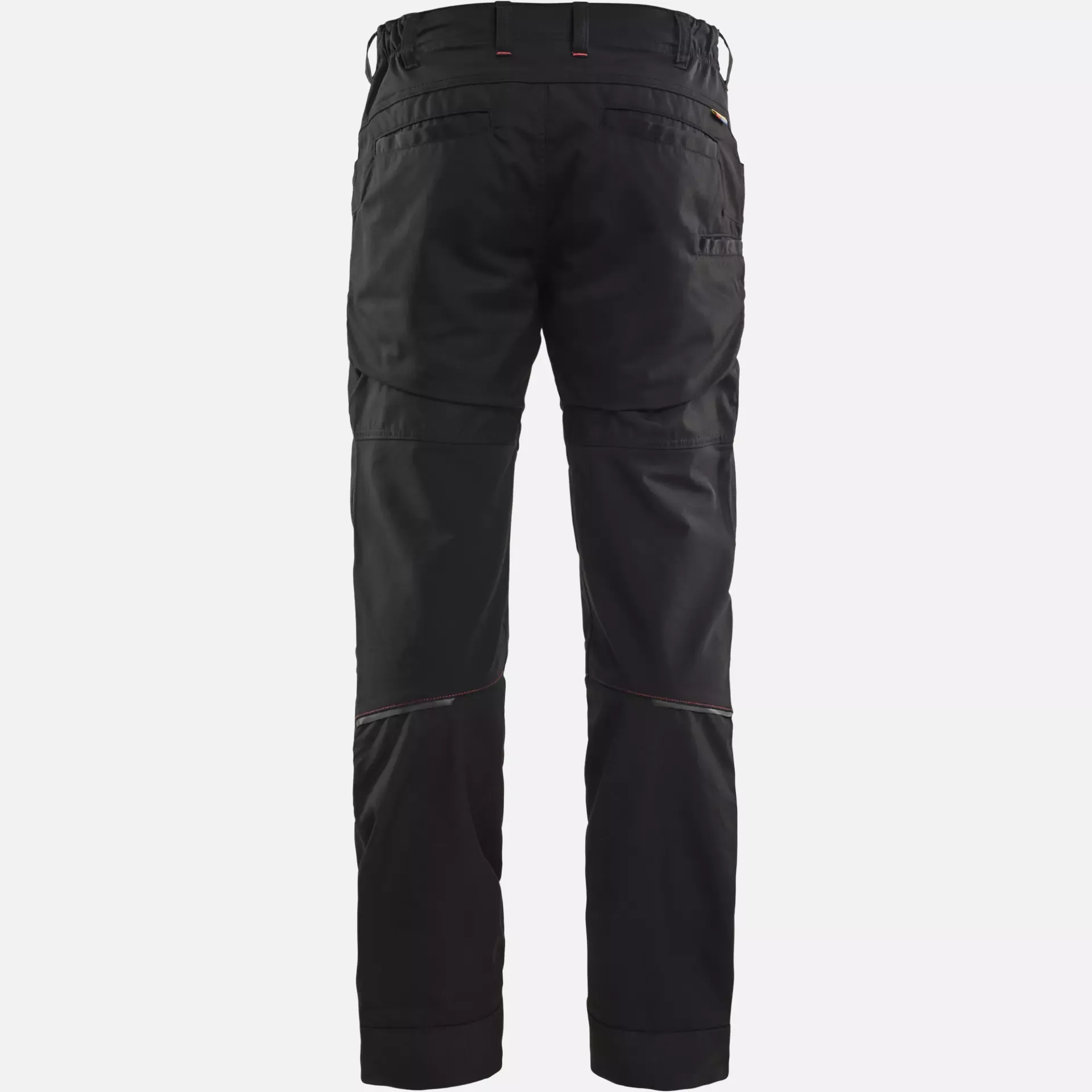 Blaklader 145618459956, Stretch Work Trousers, Black/Red, image 4