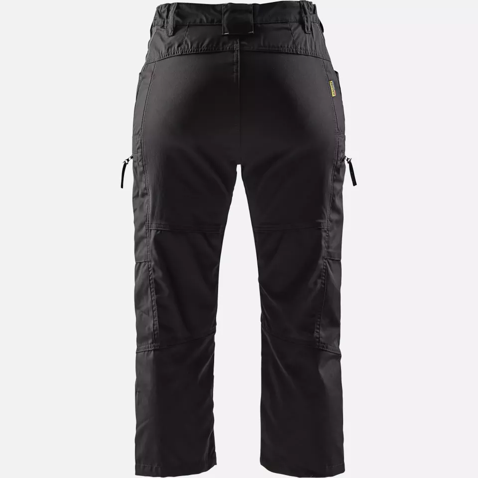 Blaklader 712918459900, Women's Stretch Pirate Trousers, Black, image 4, gallery thumbnail