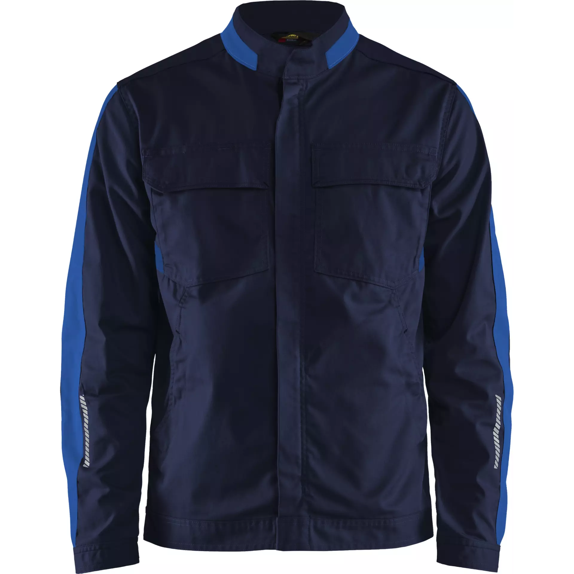 Blaklader 444418328985, Industry Stretch Jacket, Navy/Royal Blue