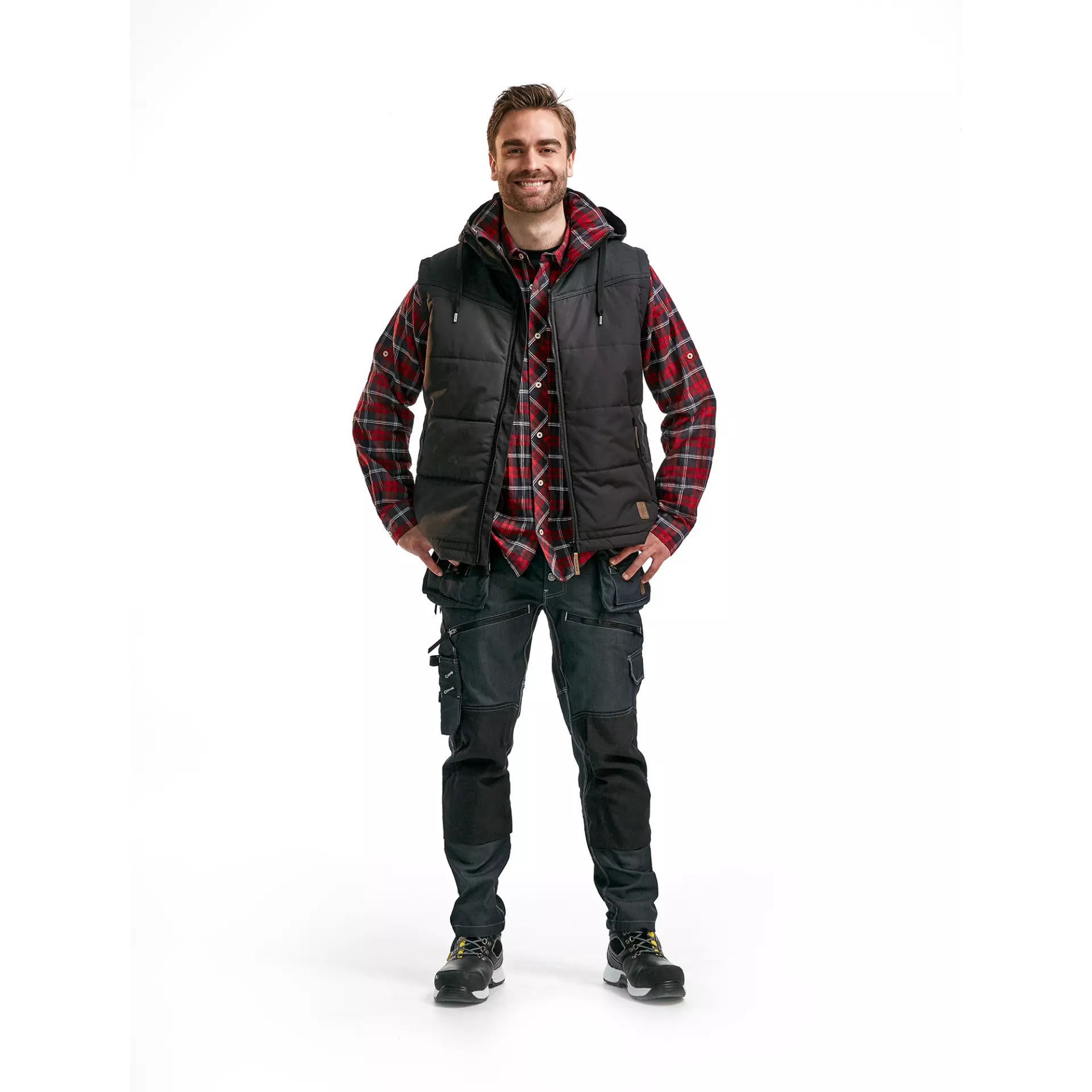 Blaklader 389918459800, Winter Vest, Dark Grey, image 3