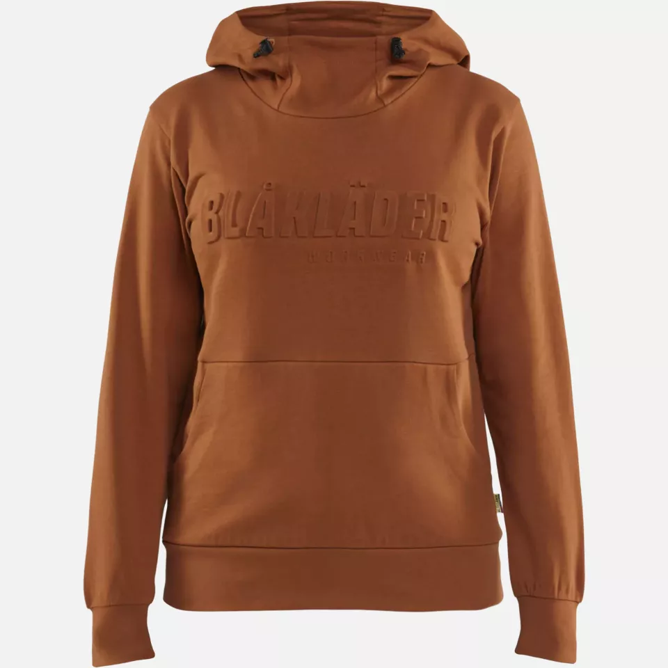Blaklader 356011584000, 3D Women's Hooded Sweatshirt, Rust, image 1, gallery thumbnail
