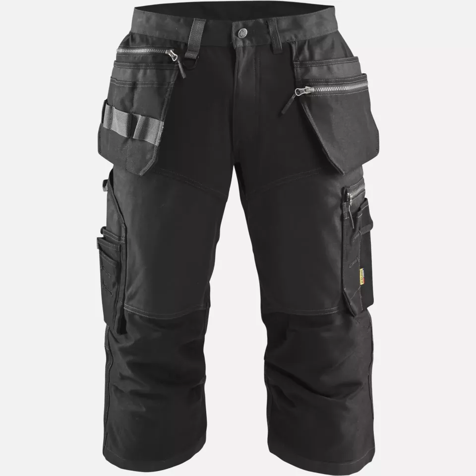 Blaklader 159713439900, Stretch Pirate Pants, Black, image 1, gallery thumbnail