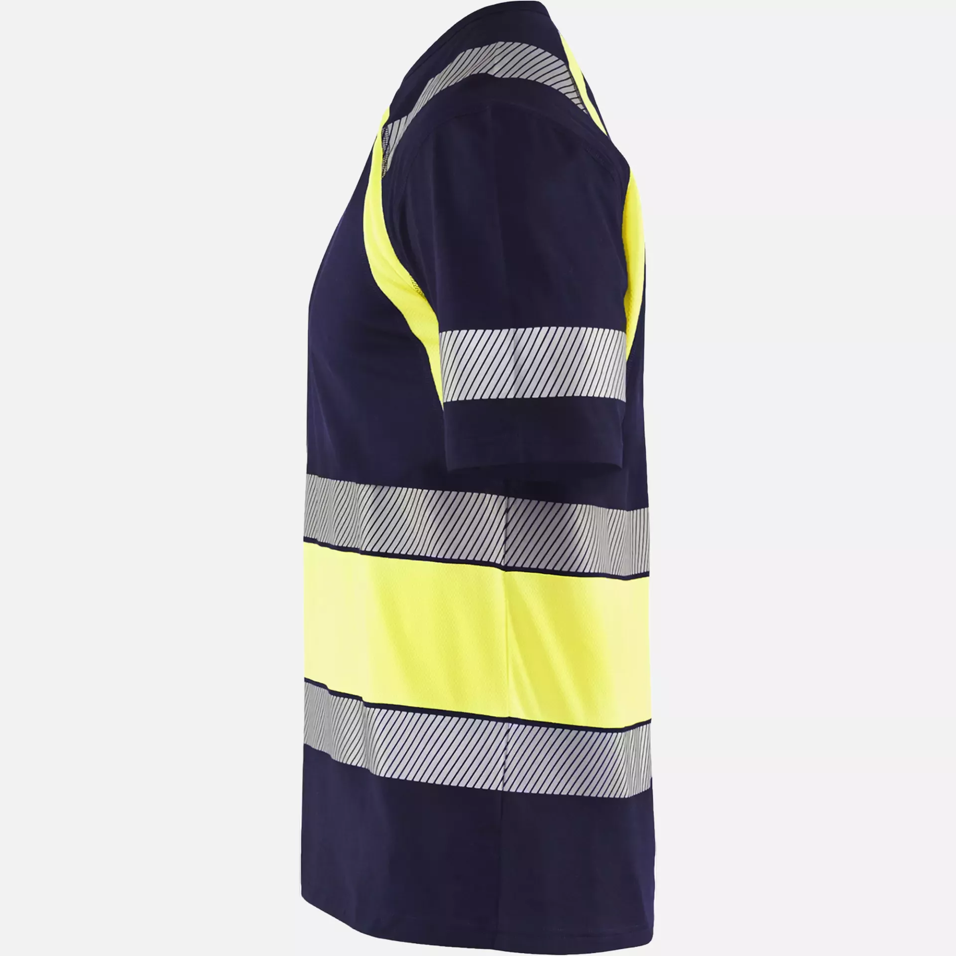 Blaklader 342110308833, High Vis T-Shirt, Marineblau/Gelb, image 3