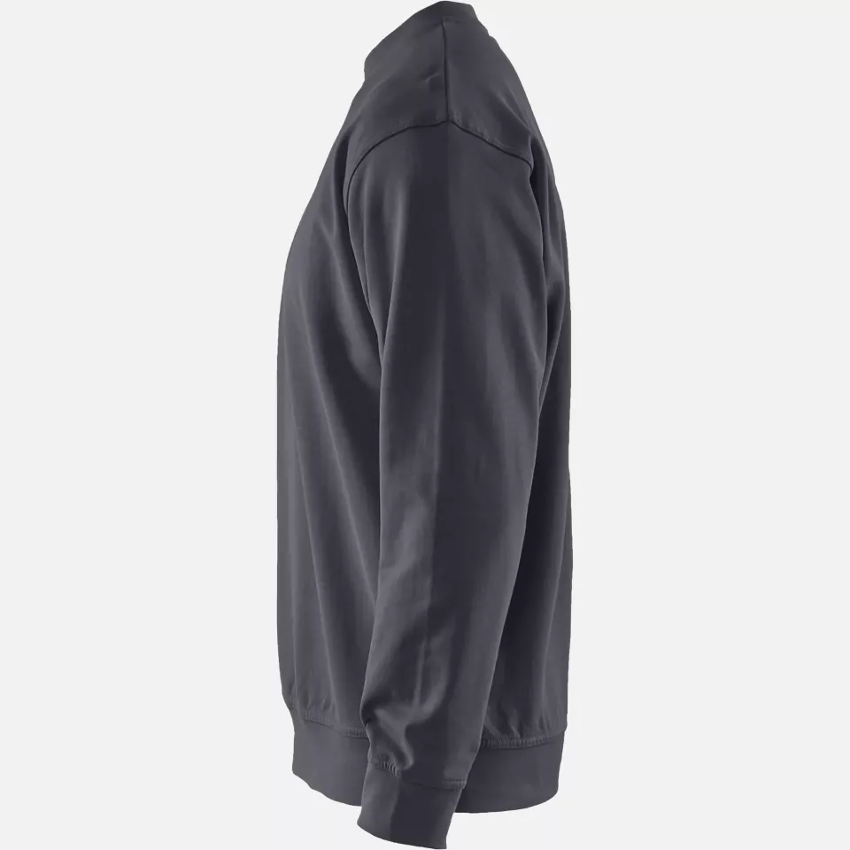 Blaklader 334011589600, Sweatshirt, Medium Grey, image 3, gallery thumbnail