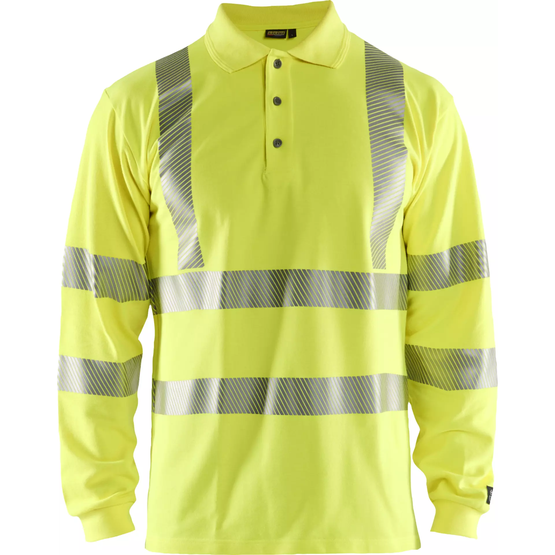 Blaklader 343917413300, Long Sleeve Multinorm Polo Shirt, Yellow