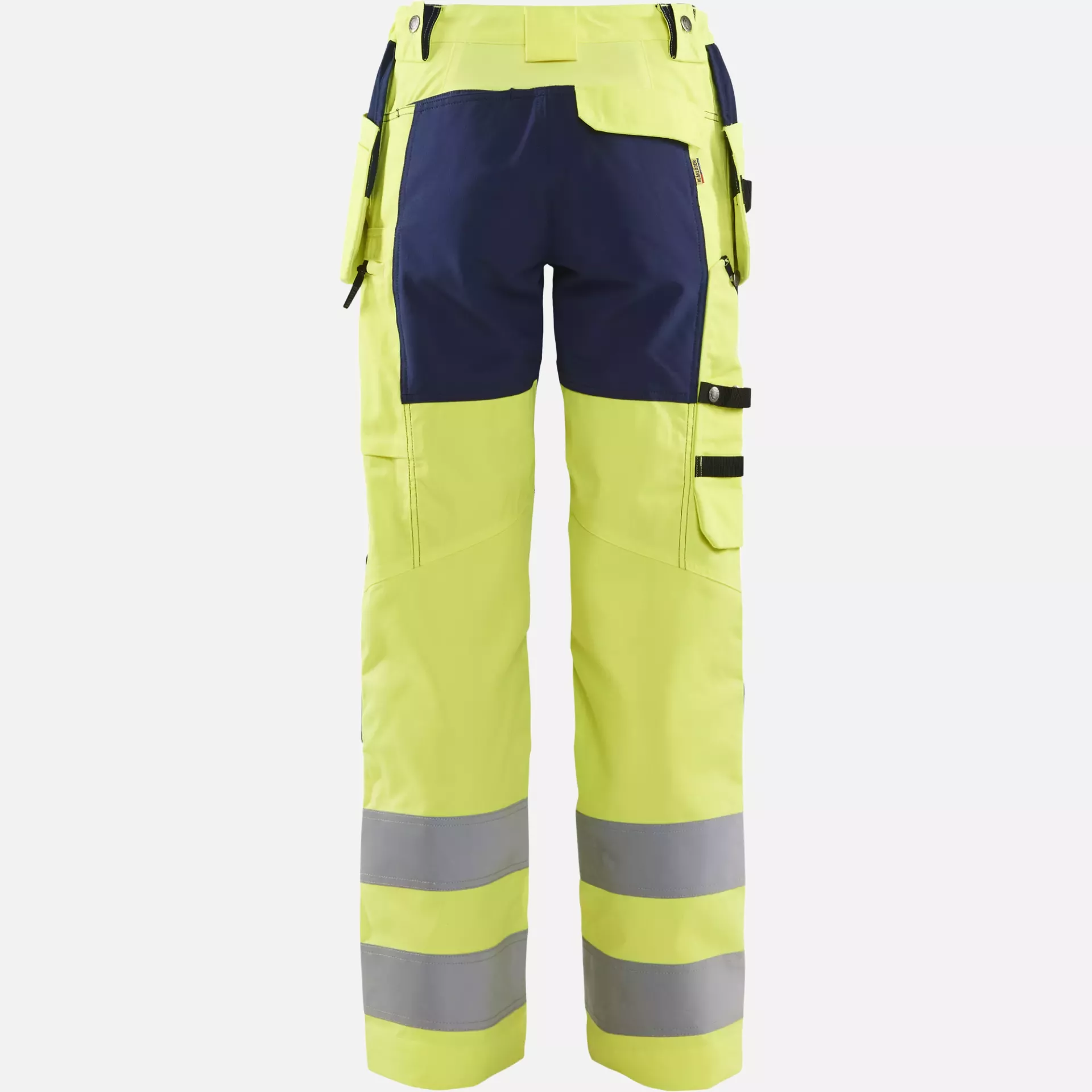 Blaklader 716318113389, High Vis Damen Stretch Arbeitshose, Gelb/Marineblau, image 4