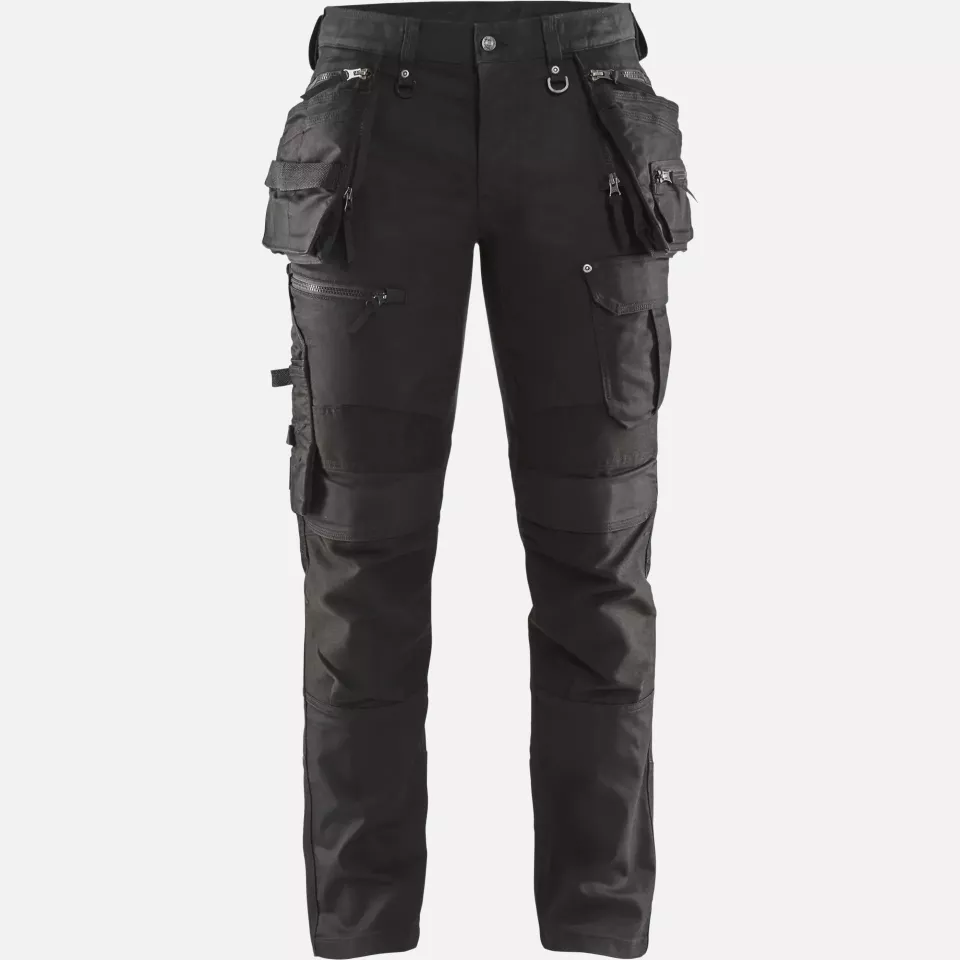 Blaklader 199011419999, X1900 Stretch Handwerker Arbeitshose, Schwarz/Schwarz, image 1, gallery thumbnail