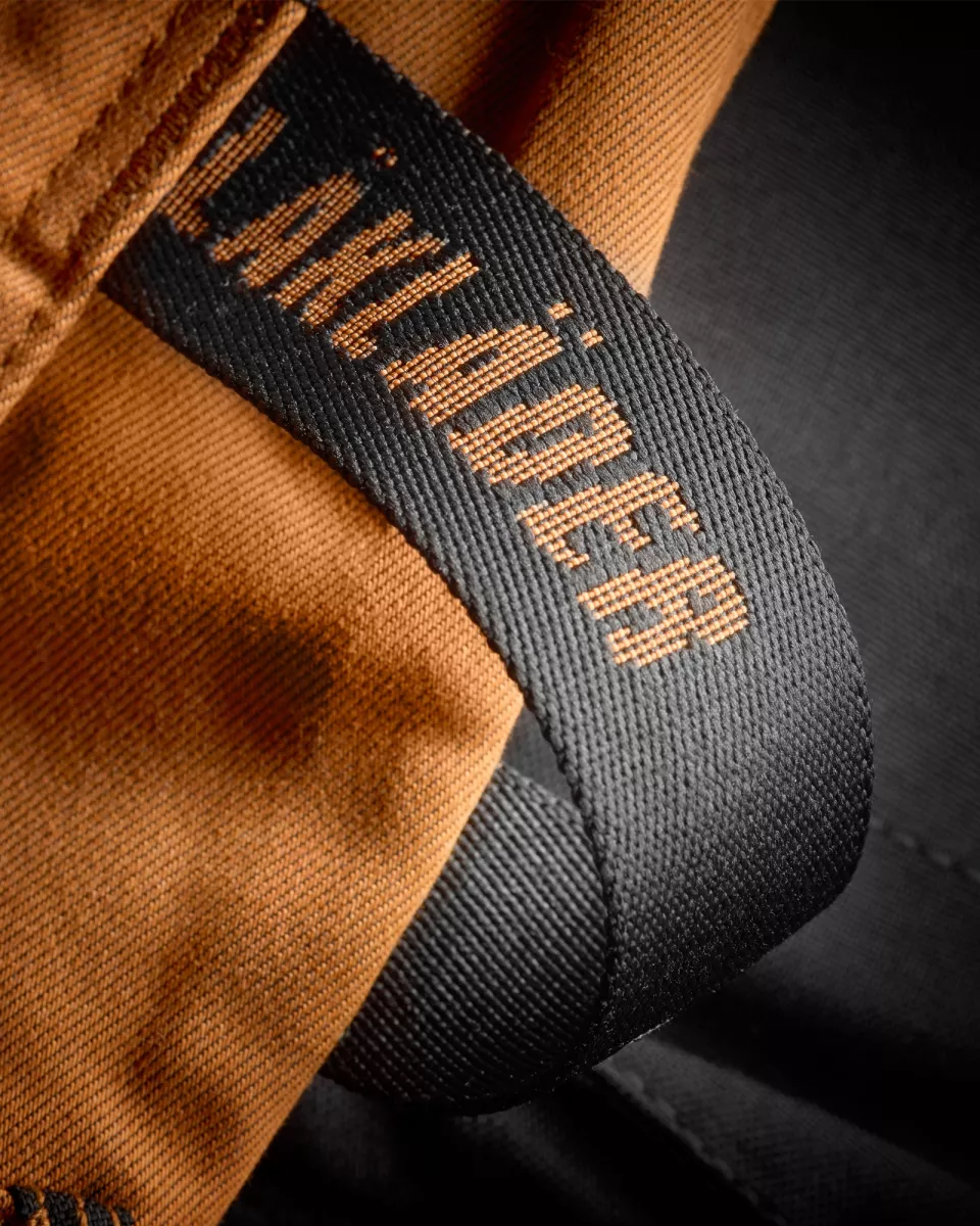 Blaklader 717011494099, STRIKER Women's Stretch Craftsman Work Trousers, Rust/Black, image 7, gallery thumbnail