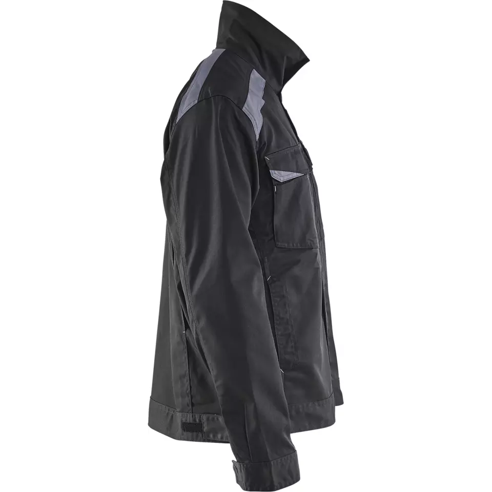 Blaklader 405412109994, Industry Jacket, Black/Grey, image 2, gallery thumbnail
