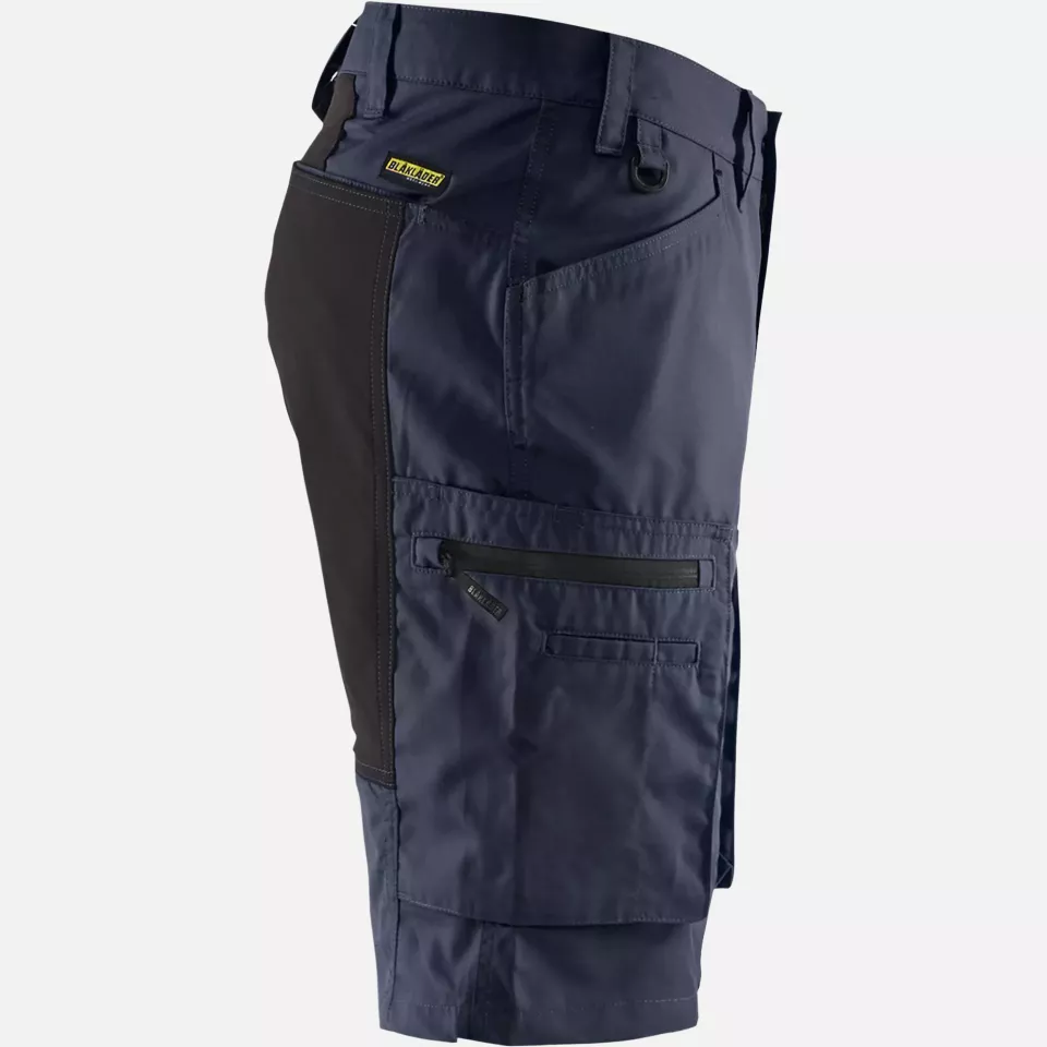 Blaklader 144918458699, Stretch Shorts, Dunkel Marineblau/Schwarz, image 2, gallery thumbnail
