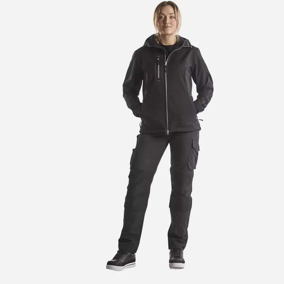 Blaklader 719513309998, Ladies Stretch Work Trousers, Black/Dark Grey, image 5, gallery thumbnail