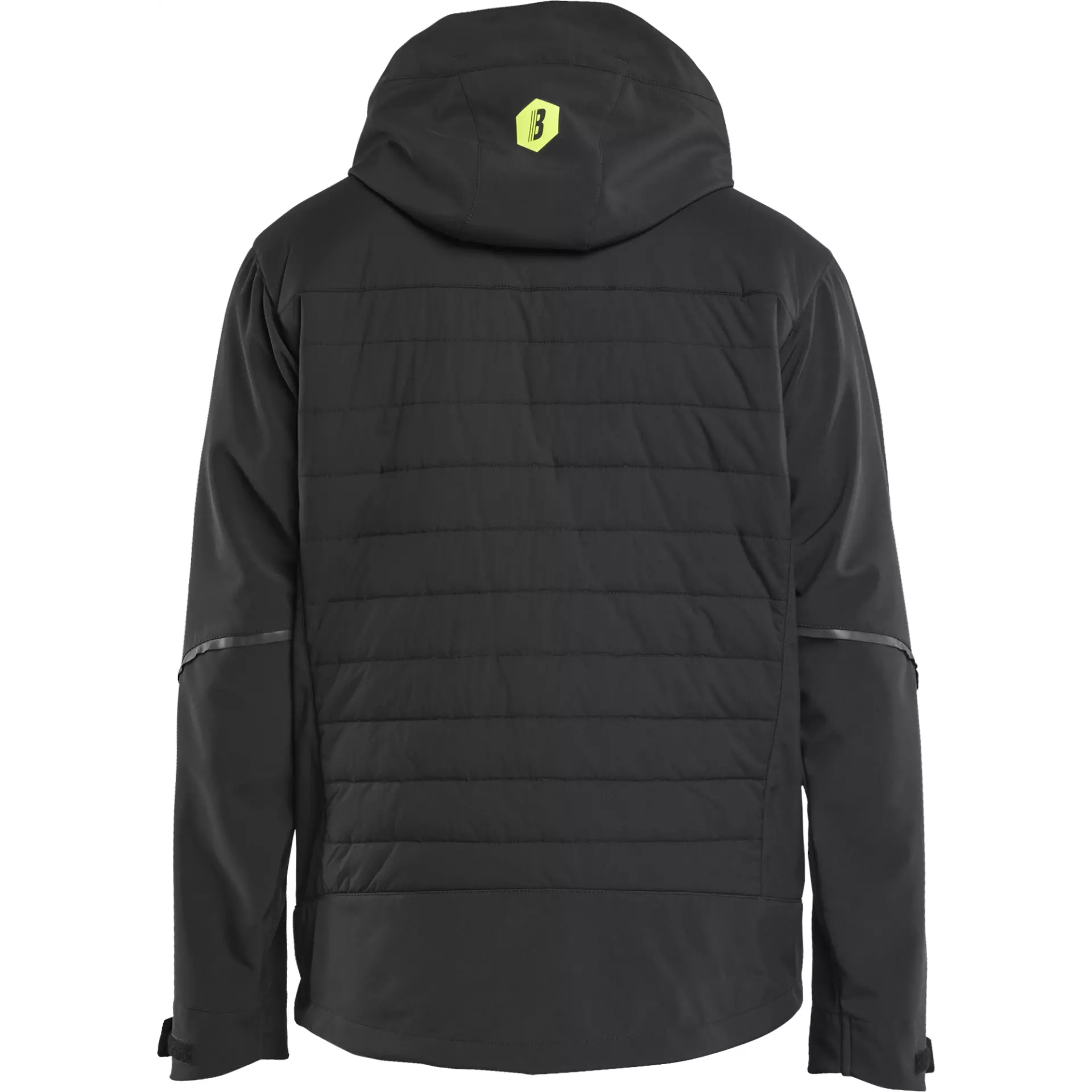 Blåkläder 474325139933, Hybrid Jacket, Black/Yellow, image 4