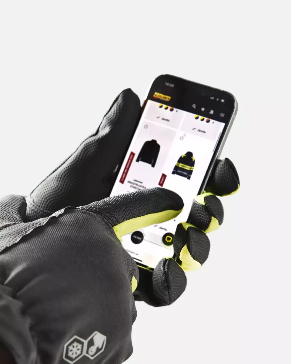 Blaklader 287514049700, Touch Lined Work Glove, Anthracite Grey, image 2, gallery thumbnail