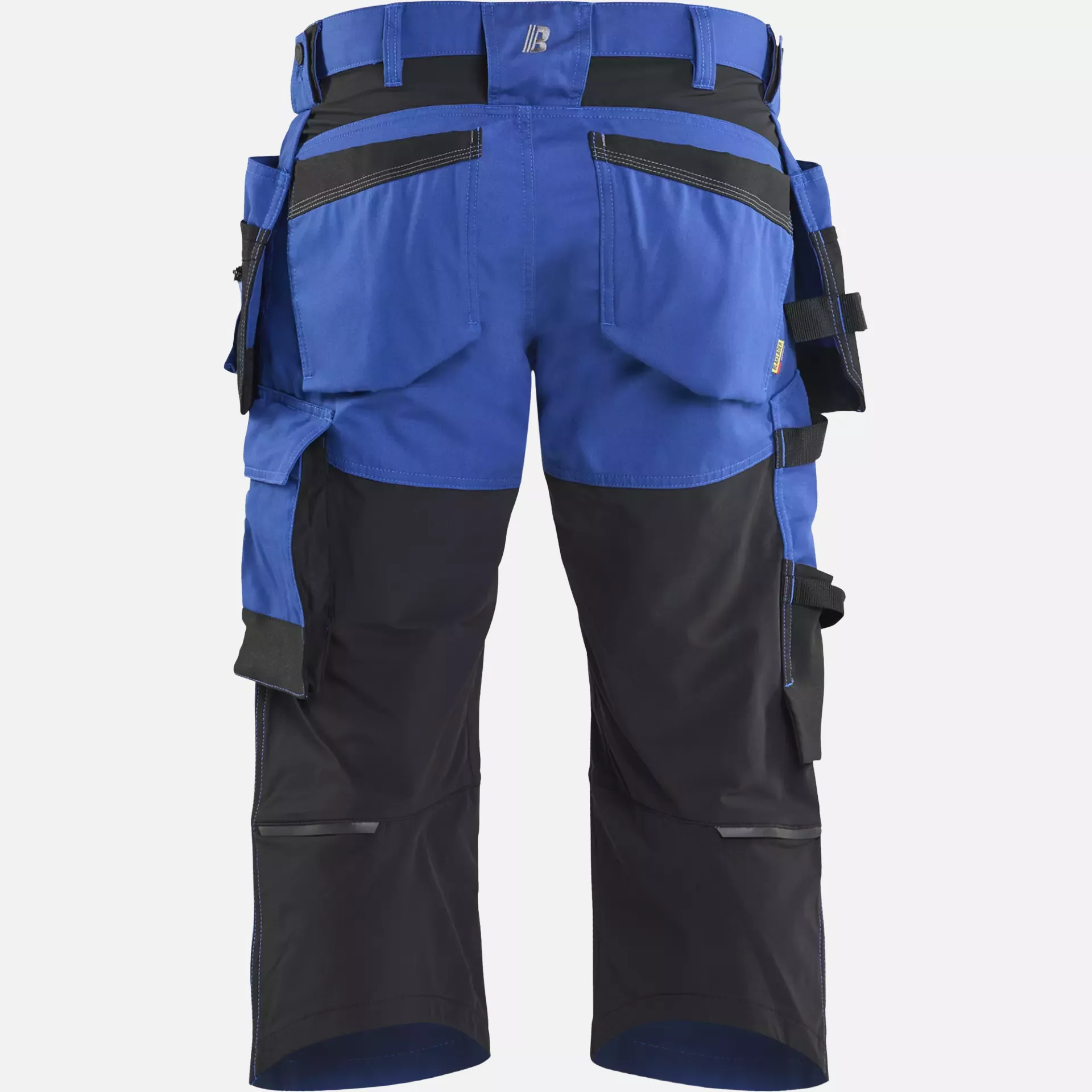 Blaklader 175418328599, Stretch Craftsman Pirate Shorts, Cornflower Blue/Black, image 4