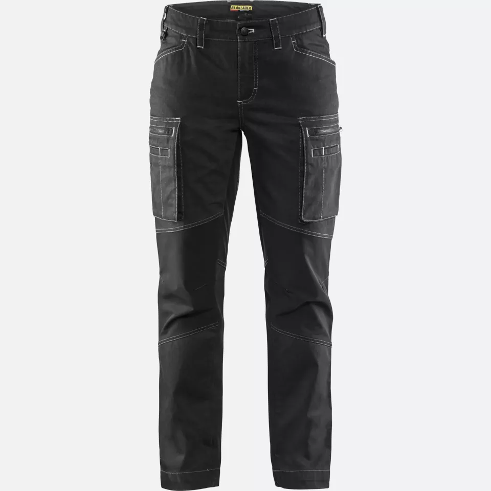 Blaklader 715911429900, Damen Stretch Arbeitshose, Schwarz, image 1, gallery thumbnail