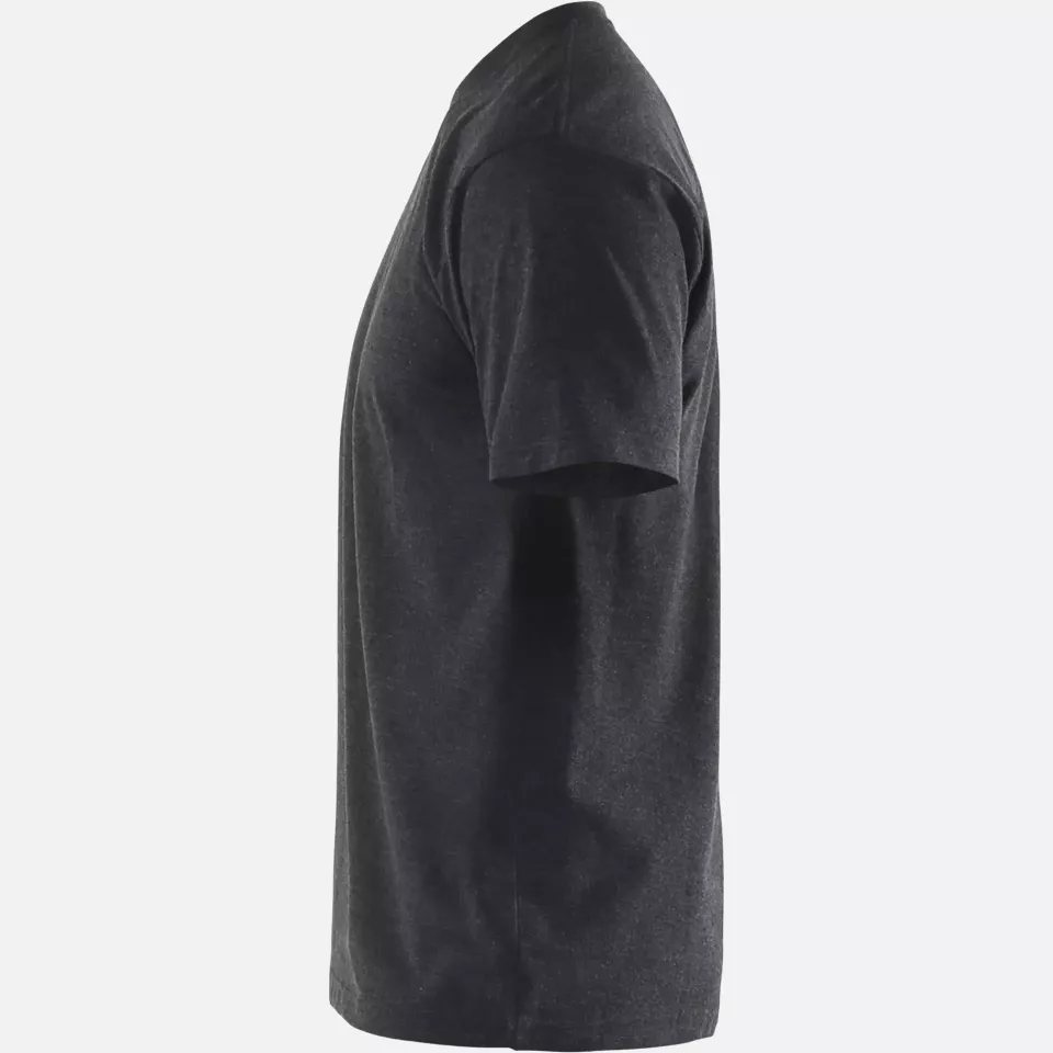 Blaklader 352510539991, T-Shirt, Black Melange, image 3, gallery thumbnail