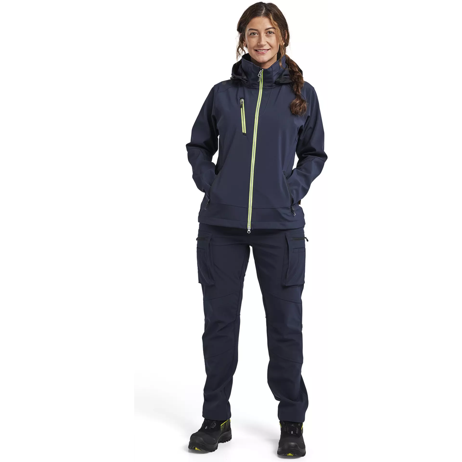 Blaklader 717725138600, Damen Softshell Winterhose, Dunkel Marineblau, image 5