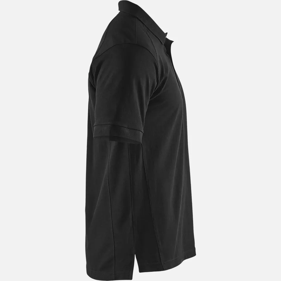 Blaklader 332410509900, Polo Shirt, Black, image 2, gallery thumbnail