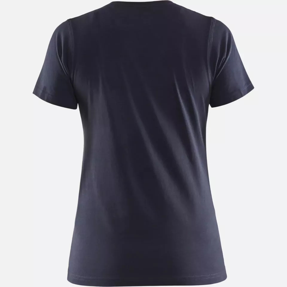 Blaklader 333410428600, Ladies T-Shirt, Dark Navy Blue, image 4, gallery thumbnail