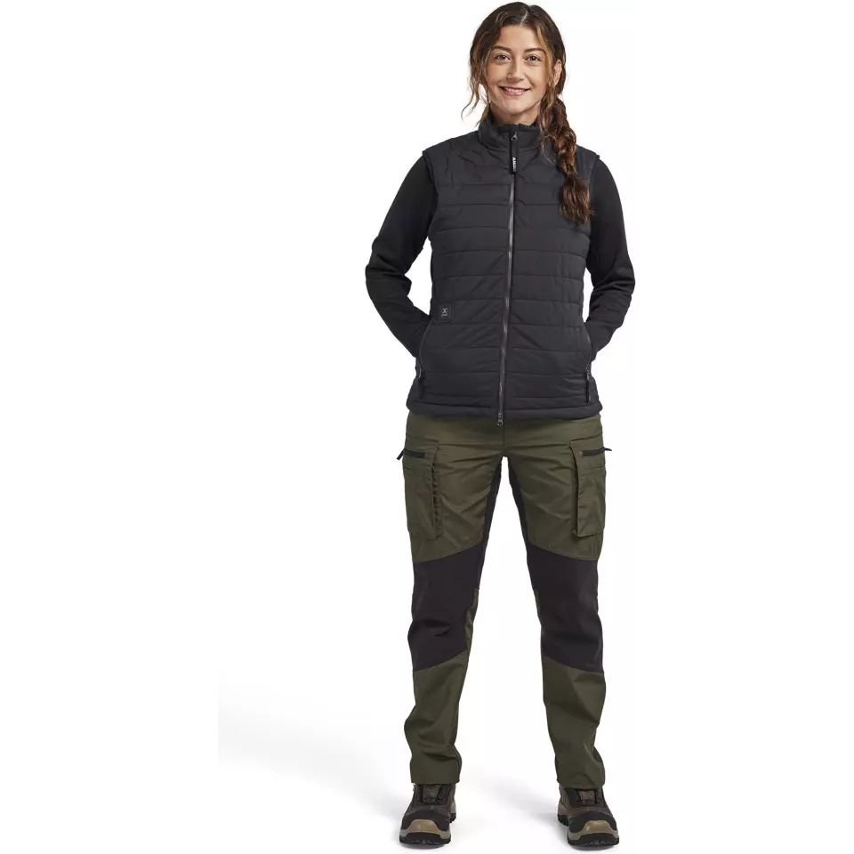 Blaklader 388120329900, Ladies Heated Vest, Black, image 5, gallery thumbnail
