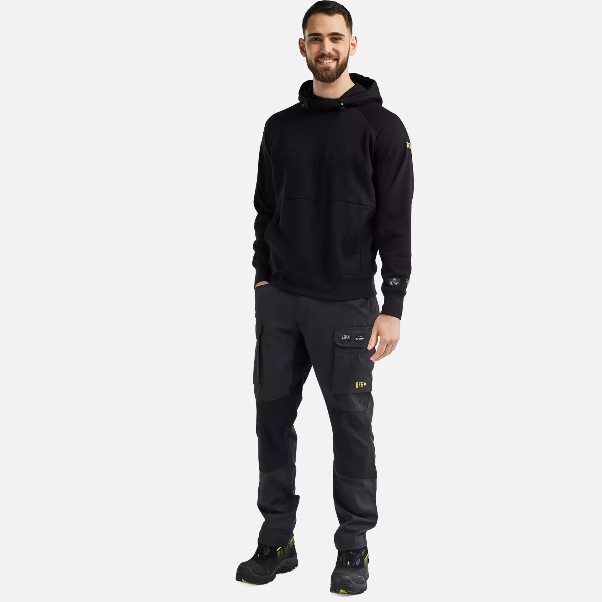 Blaklader 347817629900, Flame Resistant Hoodie, Black, image 5