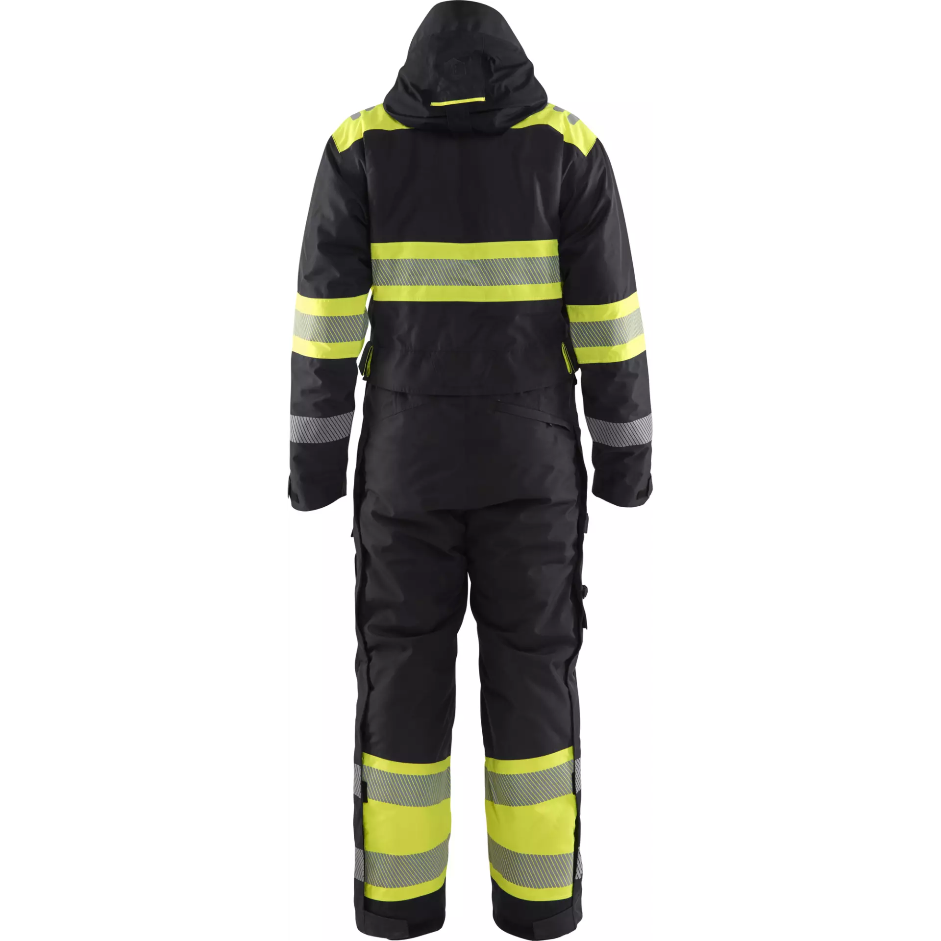 Blåkläder 672019779933, Warnschutz Winteroverall, Schwarz/Gelb, image 4