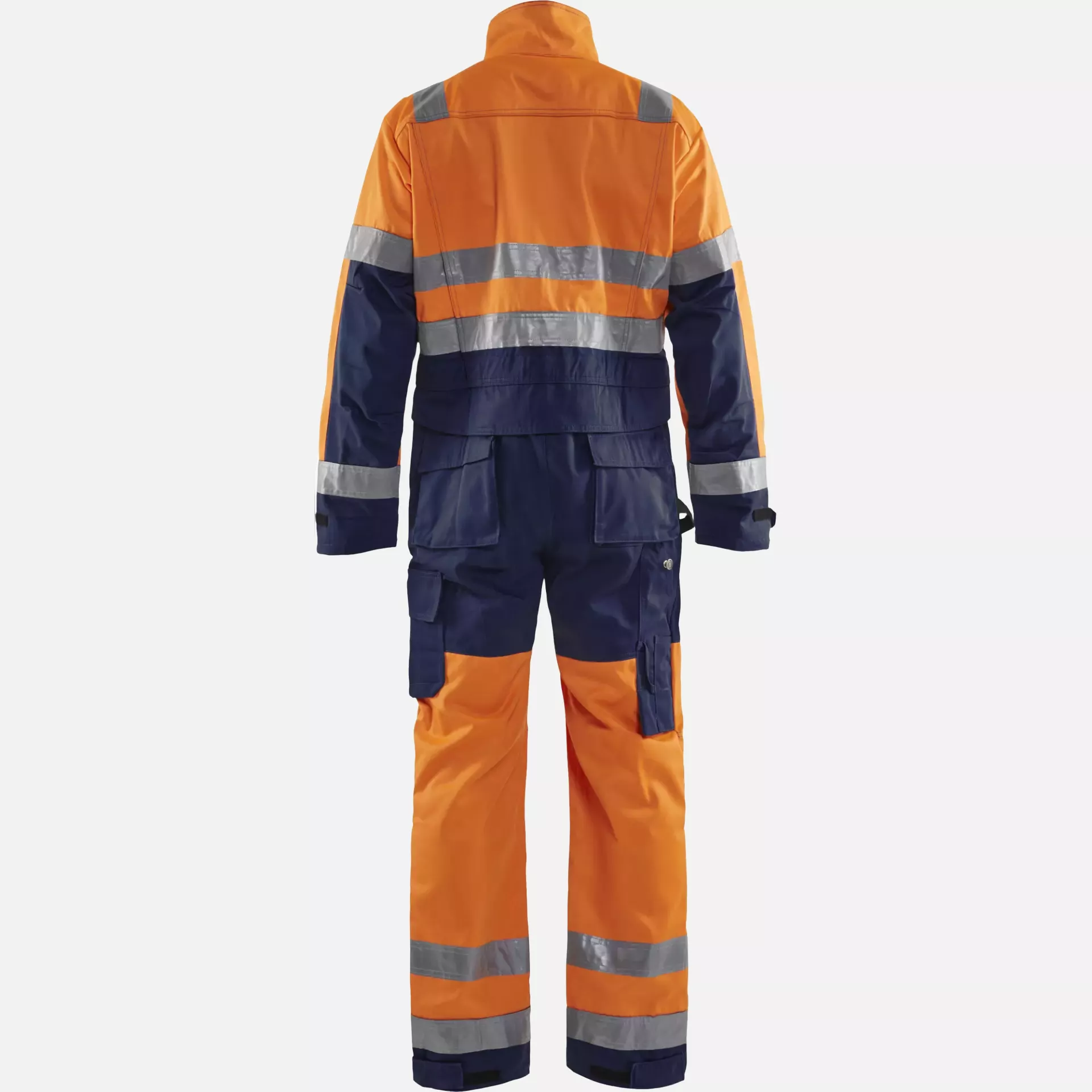 Blaklader 637318045389, High Vis Coverall, Orange/Navy, image 4