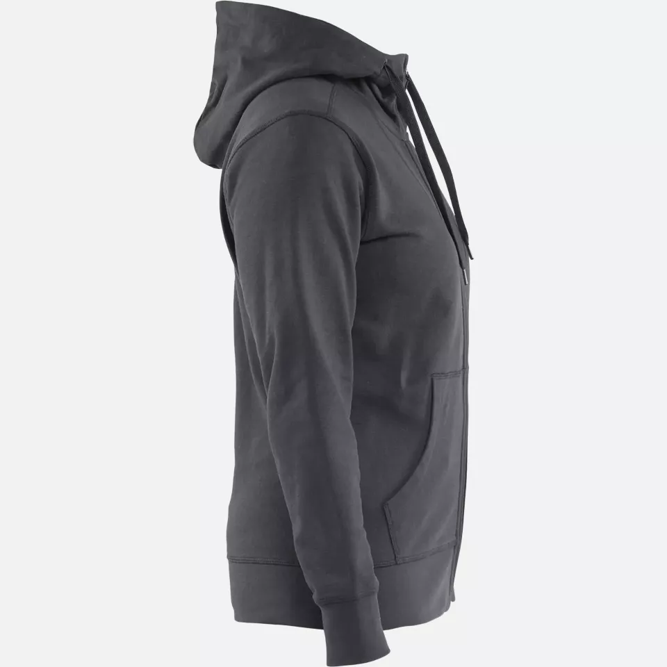 Blaklader 339511589600, Ladies Zip Hoodie, Mid Grey, image 2, gallery thumbnail