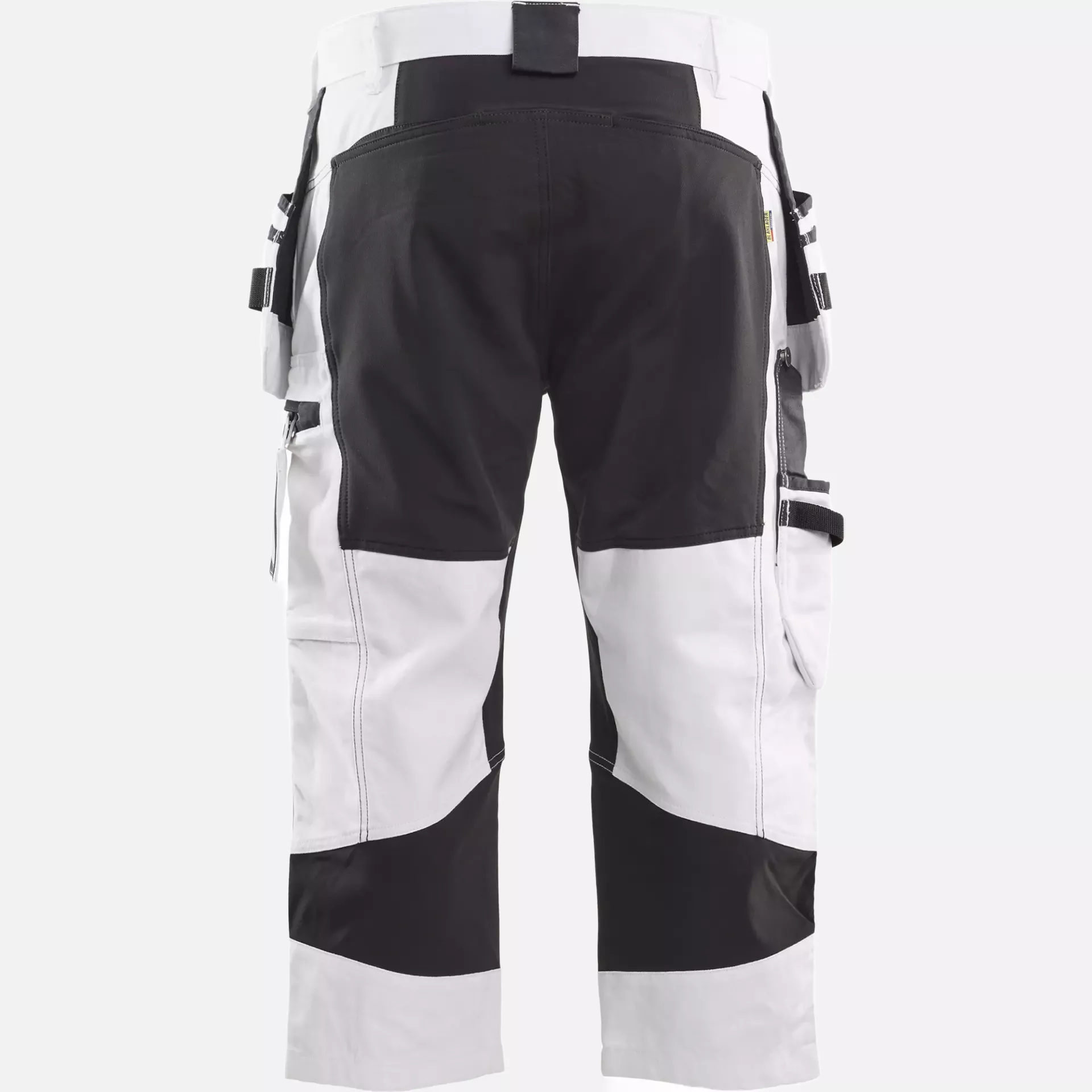 Blaklader 191213101099, Painter Pirate Stretch Shorts, White/Black, image 4