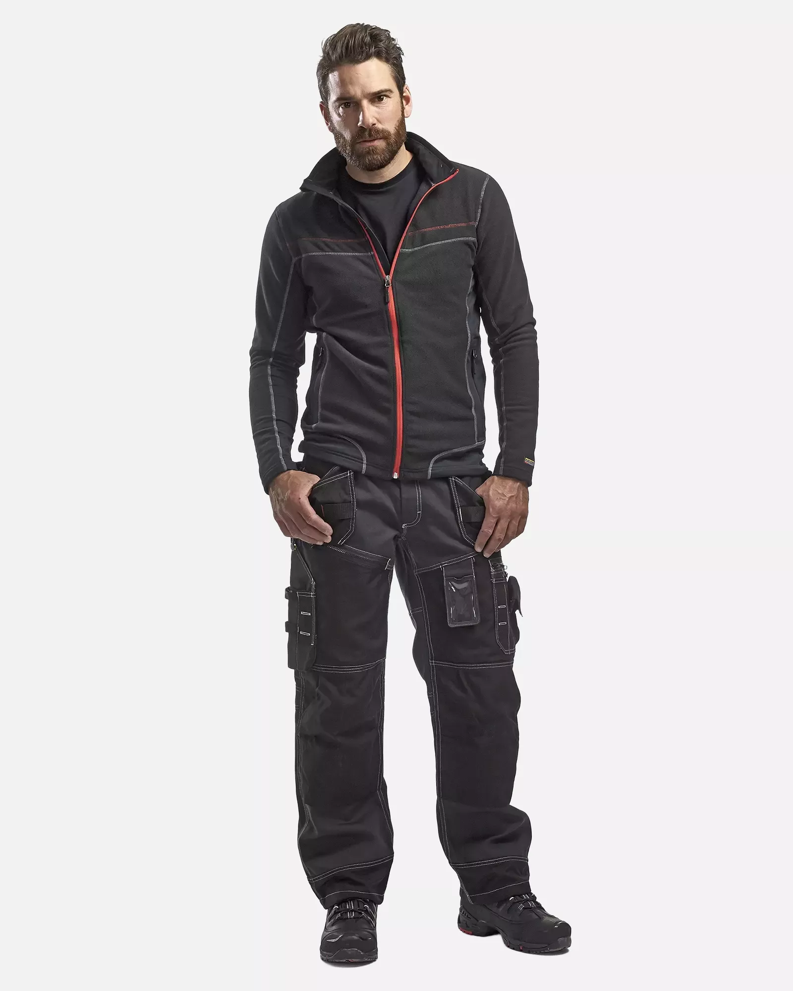 Blaklader 150013809900, Handwerker Arbeitshose, Schwarz, image 6