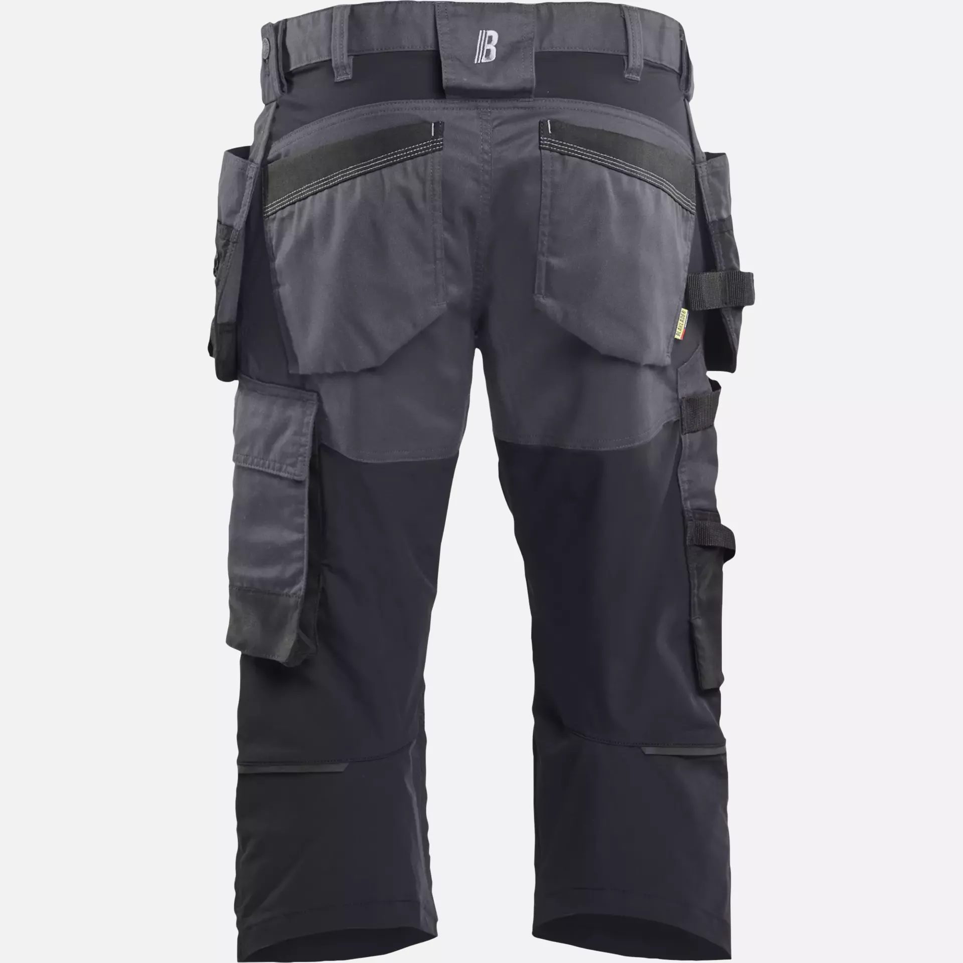 Blaklader 175418329600, Stretch Craftsman Pirate Shorts, Mid Grey, image 4