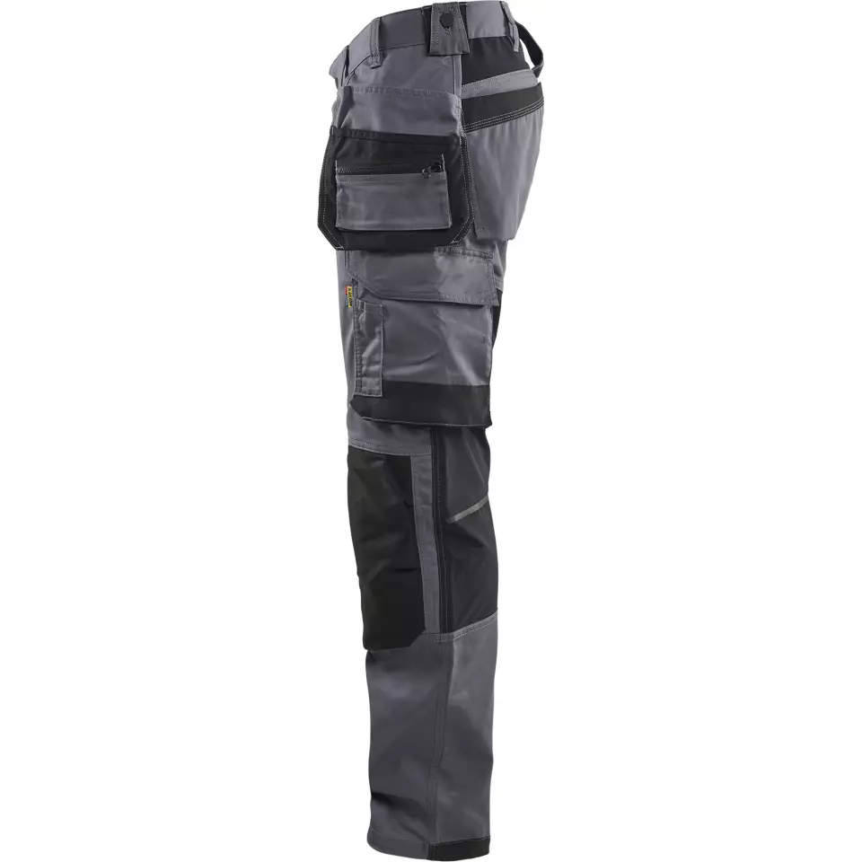 Blåkläder 175018329600, Stretch Craftsman Work Trousers, Medium Grey, image 3, gallery thumbnail