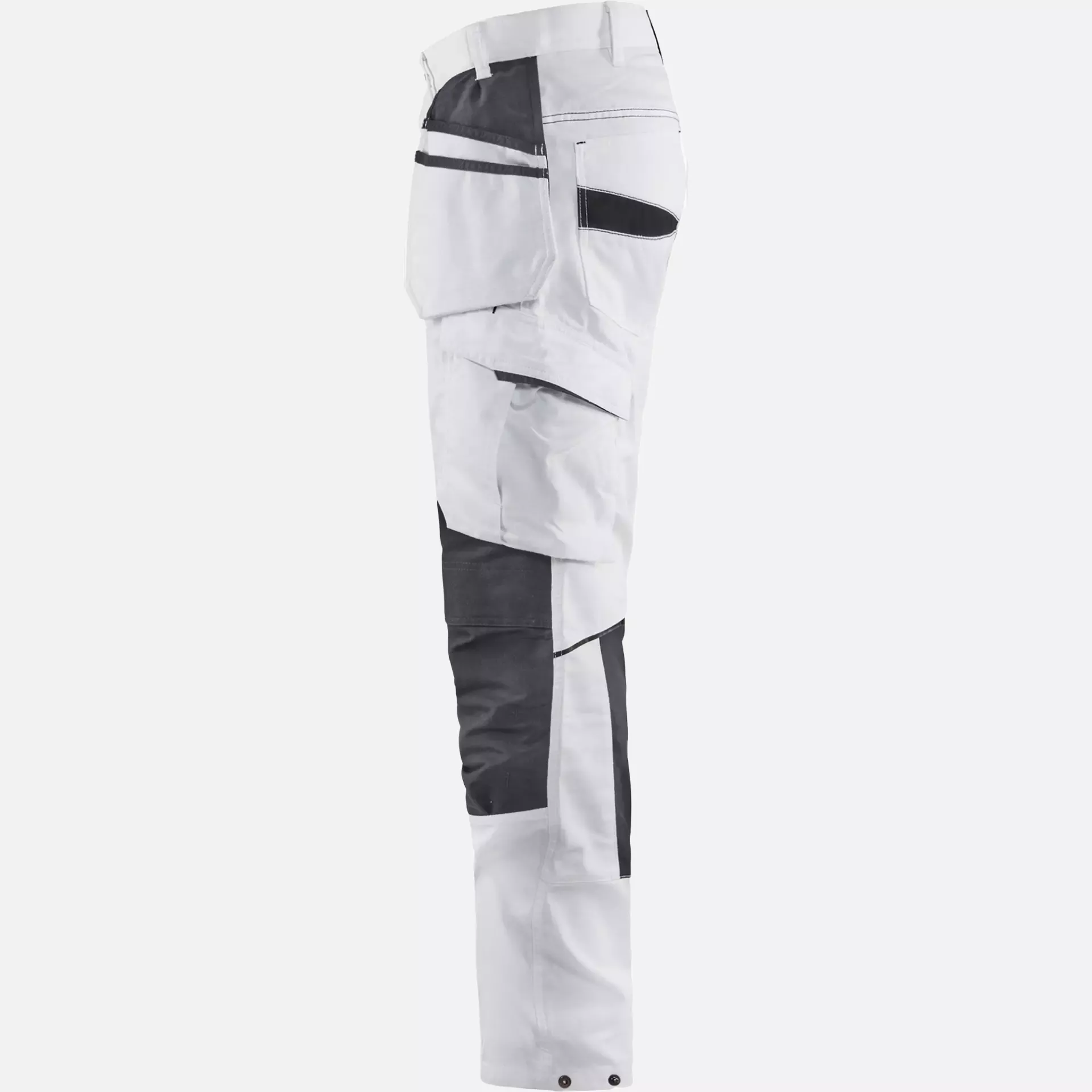Blaklader 109613301098, Stretch Painters Trousers, White/Dark Grey, image 3