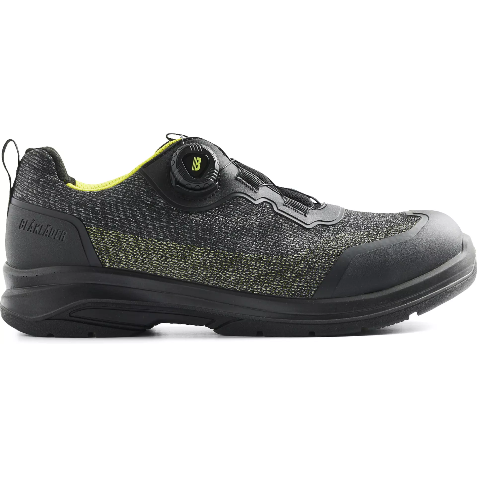 Blaklader 243800009933, CRADLE Safety Shoe, Black/Yellow