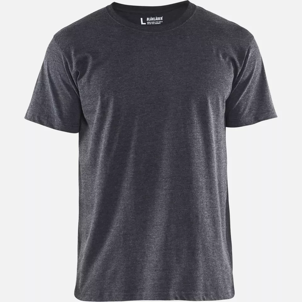 Blaklader 352510539991, T-Shirt, Black Melange, image 1, gallery thumbnail