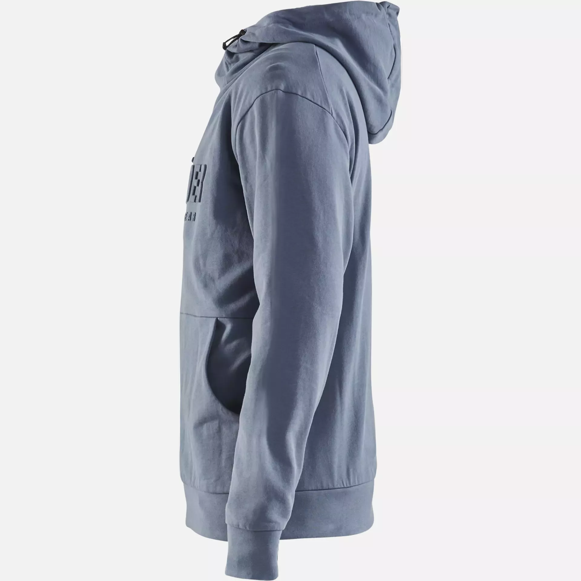 Blaklader 353011588209, 3D Kapuzen Sweatshirt, Taubenblau, image 3