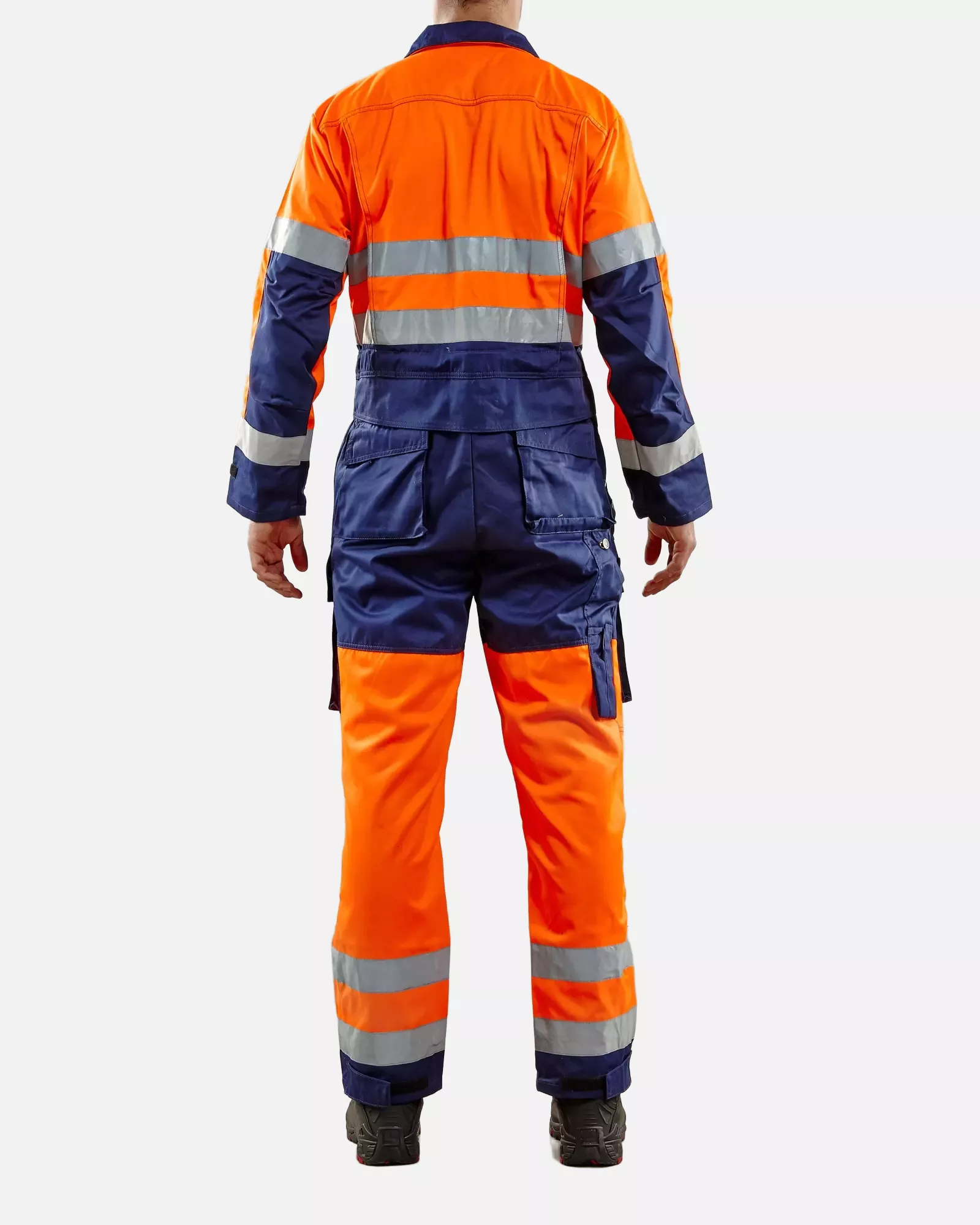 Blaklader 637318045389, High Vis Coverall, Orange/Navy, image 5