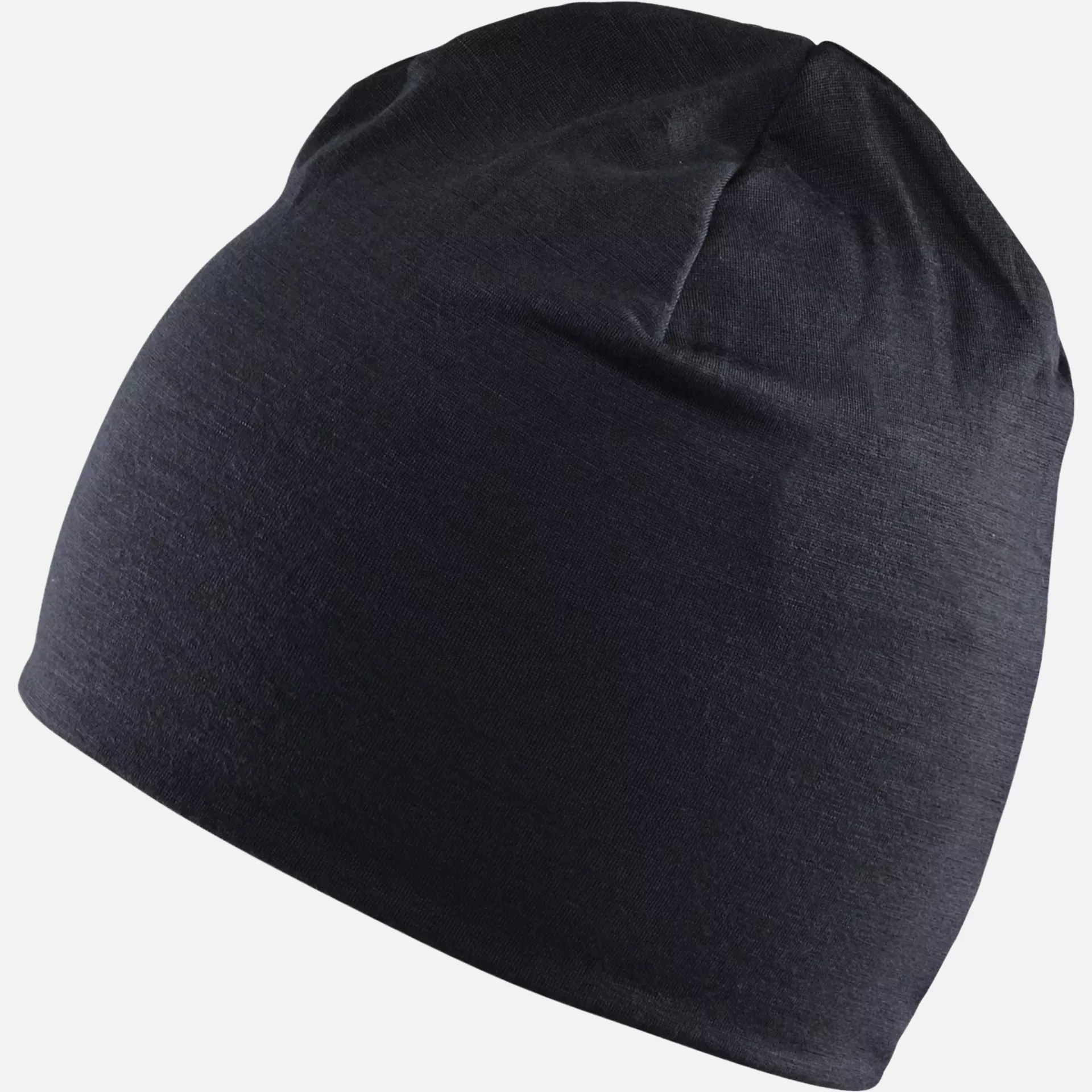 Blaklader 203517349699, Merino Wool Beanie, Medium Grey/Black, image 3