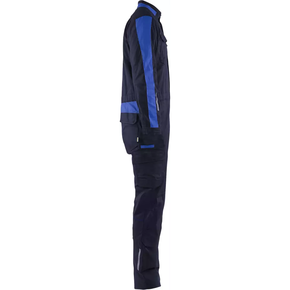 Blaklader 614418328985, Industrial Stretch Coverall, Navy/Royal Blue, image 2, gallery thumbnail