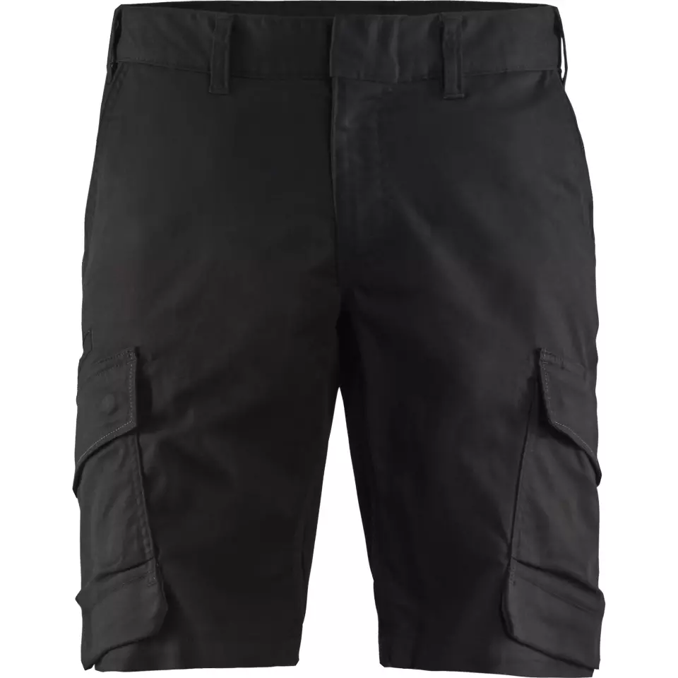 Blaklader 144618329900, Industry Stretch Shorts, Black, image 1, gallery thumbnail