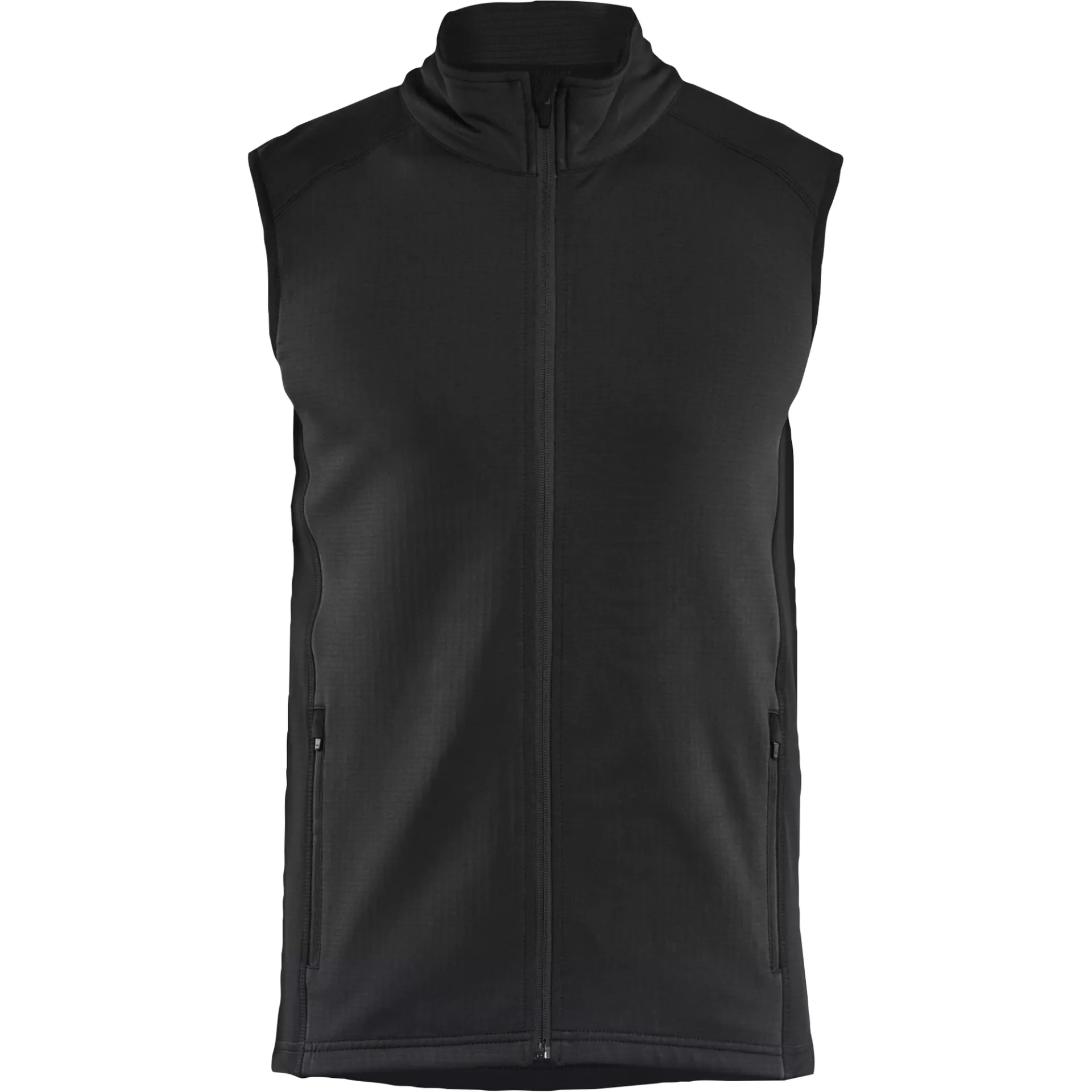Blaklader 473625399900, STRIKER Fleece Vest, Black