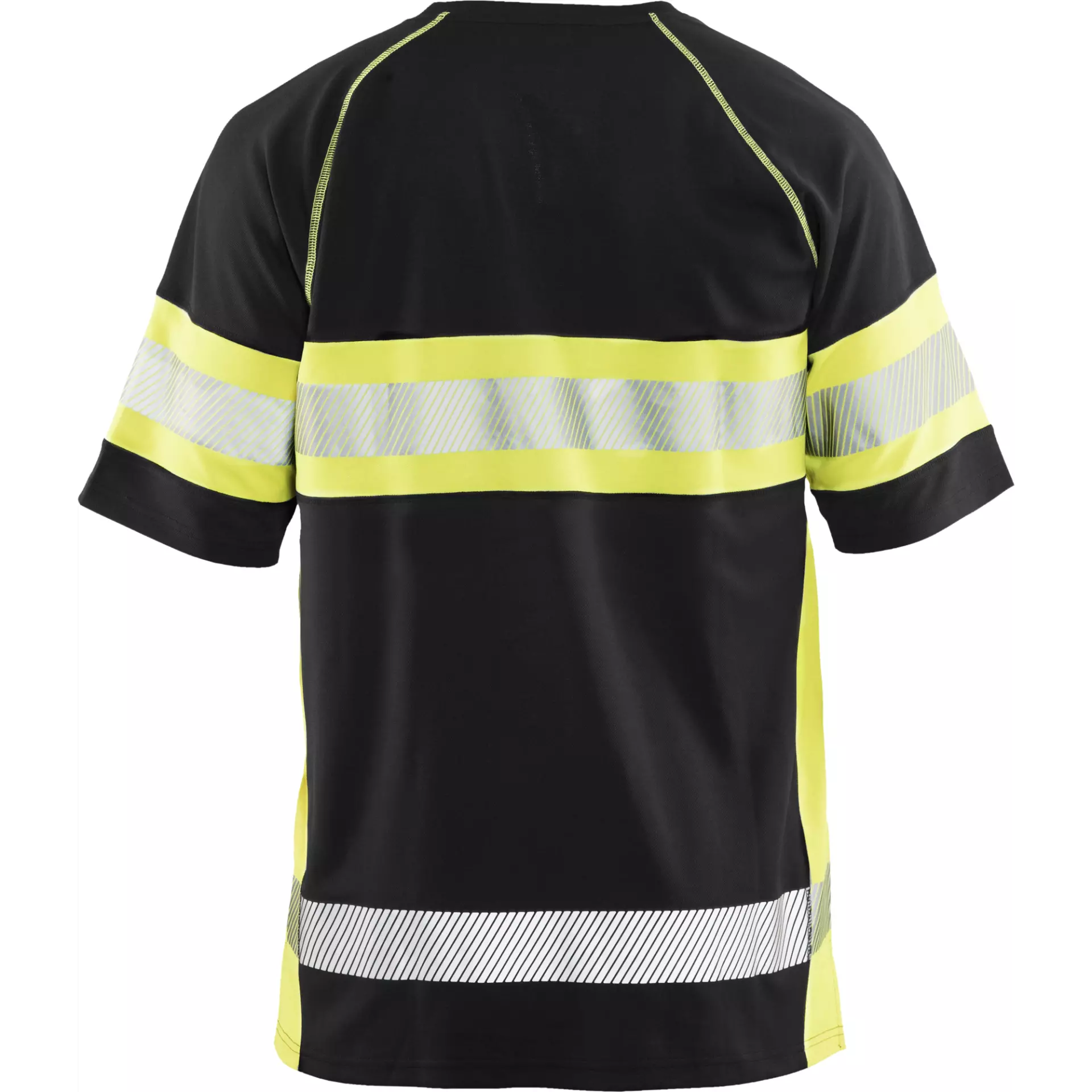 Blaklader 333710519933, High Vis UV Protection T-Shirt, Black/Yellow, image 4