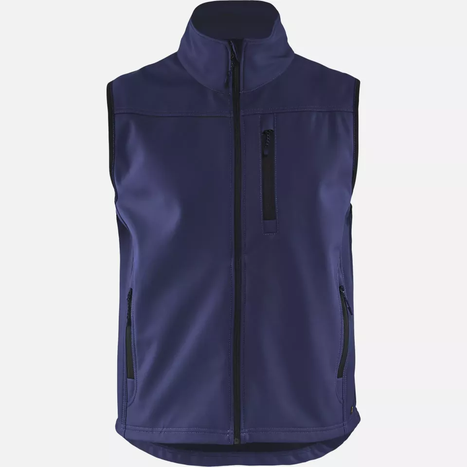 Blaklader 817025158900, Softshell Vest, Navy Blue, image 1, gallery thumbnail