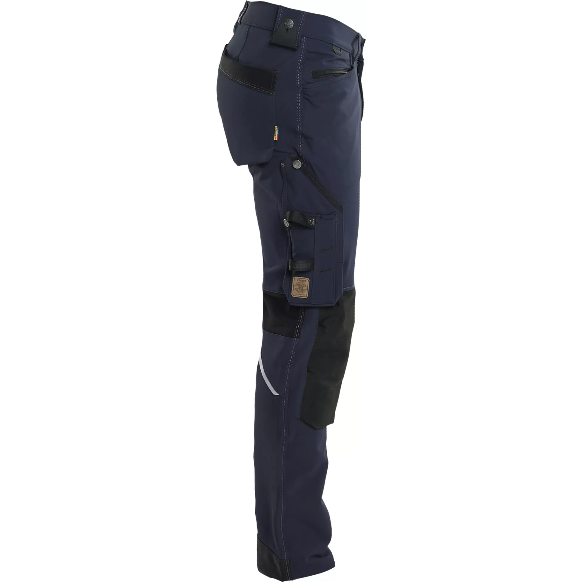 Blaklader 198916448699, X1900 4-Way Stretch Craftsman Work Trousers, Dark Navy/Black, image 2